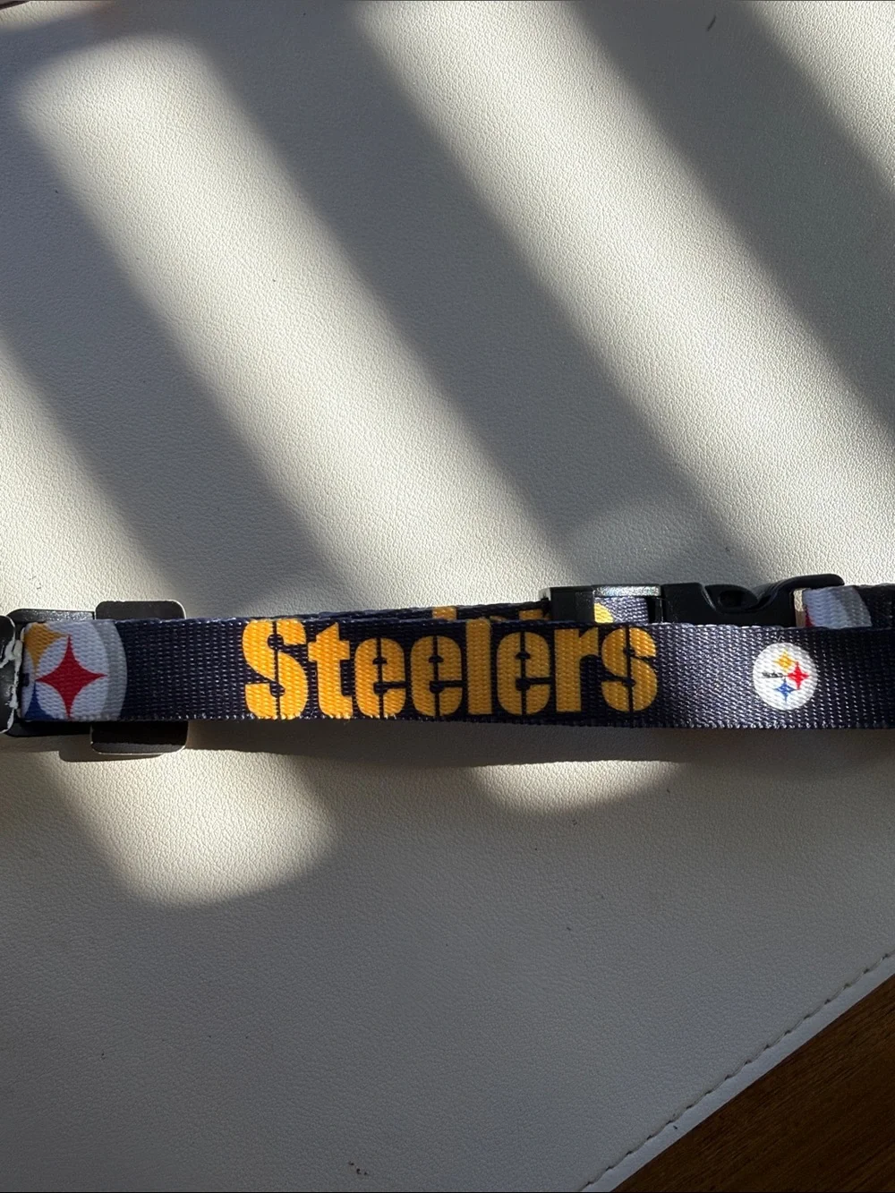 NFL Pittsburgh Steelers Black and Yellow Dog Collar